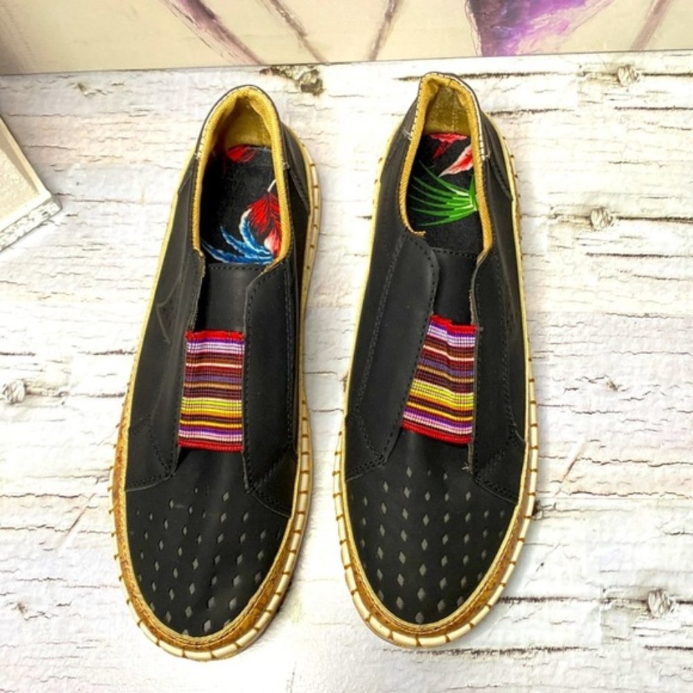 🌷Black Corkscrew Shoes🌷 NWOT